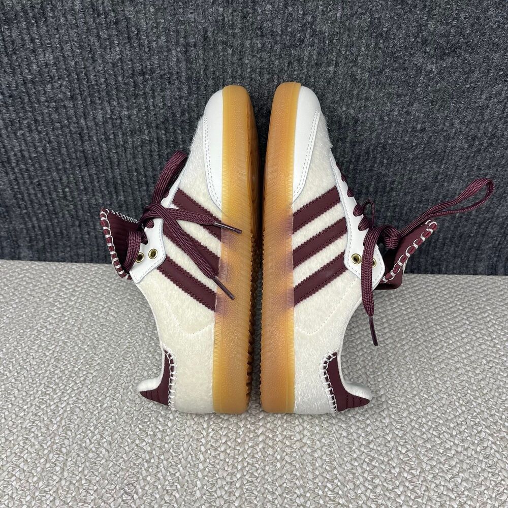 Adidas Samba x Wales Bonner Pony Cream White Shoes Women’s 6 IE0586 - Picture 6 of 8